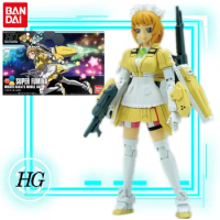 HG 1/144 Bandai Genuine Action Figure Japan Anime Mobile GUNDAM BUILD FIGHTERS TRY Fumina Hoshino Assemble Toy Collectible Model