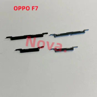 Power On Off Volume Switch Button For OPPO F7 Side Key Buttons Replacement Mobile Phone Repair Part