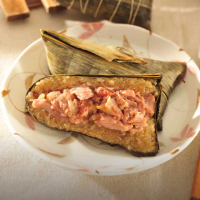 【良品開飯】湖州鮮肉粽10顆組(單顆獨立包裝 每顆200g 蘋果日報粽子評比第一名 端午節 端午節肉粽 團購)