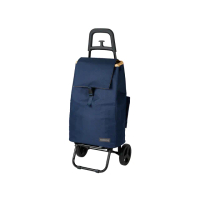 【日本cocoro】PLAIN COLOR 保溫保冷摺疊購物車-40L-多色可選(菜籃車/買菜車/買菜購物車)