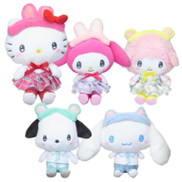 小禮堂 Sanrio 三麗鷗 絨毛玩偶娃娃 (應援動物學院款) Kitty 美樂蒂 酷洛米 大耳狗 帕恰狗