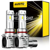 AUXITO Mini 9005 9006 LED Headlight Bulb H4 H11 9003 HB3 For Toyota Hilux Prius Celica Ipsum Verso Wish Prado Harrier Highlander