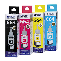 EPSON T664 T664100~T664400 原廠墨水(1黑三彩) *2組