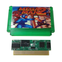 Megaman 2 Video Game For 60 Pins 8 Bit FC Game Cartridge