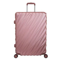 領券再折【OUTDOOR】VIGOR-拉鍊行李箱-珠光粉紅 OD1671B28PK-28吋