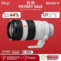 Sony FE 100-400mm f4.5-5.6 GM OSS Lensa Sony 100-400 mm f/4.5-5.6 GM Garansi Resmi White-Black