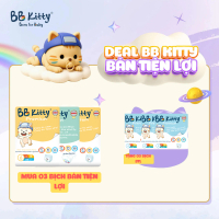 CFV [ TẶNG 03 BỊCH BẢN TIỆN LỢI ] Combo 03 bịch tã/bỉm dán/quần BB KITTY BẢN TIỆN LỢI mềm mịn thấm h