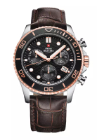 Swiss Military Swiss Military Vintage Style Sports Chronograph Leather Men's Watch SM34051.05