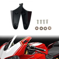 For Ducati PANIGALE 899 PANIGALE 1199 2012-2018 Motorcycle Block OFF Plate Rear View Mirror Hole Cover Accessories