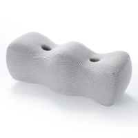 Leg Raiser Pillow with Double Groove Design, Memory Cotton Leg Pillow Pad, 3D Support, No Limp and Numb Lift, Leg Knee Pad, LP2