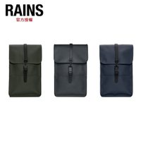RAINS Backpack 經典防水雙肩背長型背包(12200)