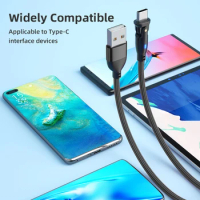 3A 180° Rotate USB Cable For iPhone 14 Plus SONY Xperia 5 Ⅳ 1 IV Xperia 10 IV PRO-I Xperia 5 III Ace 2 Xperia 1 II Type-c Cable