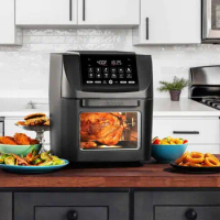 14qt All-in-One Digital Air Fryer, Oven, Rotisserie &amp; Dehydrator