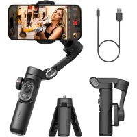 AOCHUAN 3-Axis Handheld Gimbal Stabilizer SmartXE for Smartphone for iPhone Android AI Face Tracking