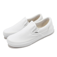 Vans 休閒鞋 V98CLA Slip On 男鞋 女鞋 白 全白 帆布鞋 懶人鞋 日本線 4660910015