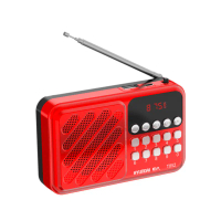 Modern T852 Elderly Card-Insert Portable Radio Player for Listening to Dramas and Storytelling, MP3