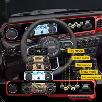 Android Car Radio GPS Navigation For For Jeep Wrangler J-MAX JL Gladiator Multimedia Player Head Unit Screen Audio Video Player