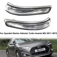 87614-3X000 87624-3X000 For Hyundai Elantra Veloster Turbo Avante MD 2011-2015 Car Rearview Side Mirror Glass Turn Signal Lamp