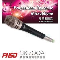 FNSD OK-700A 含麥克風線 專業動圈式 歌唱專用有線麥克風
