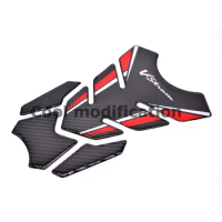 Motorcycle Tank Pad Protector Case For Suzuki V-Strom 250 650 1000 1000XT 3D Carbon-look Decals Stickers