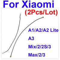 2Pcs/lot Signal Antenna Flex Cable For Xiaomi Mi A3 A1 A2 Lite 5X Mi Max 2 3 Mi Mix 2 2S Mix 3 Wifi Antenna Connector Parts