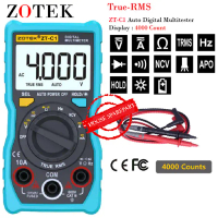 Zotek ZT-C1 Avometer Digital Multitester Digital Original AC/DC