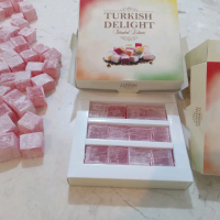 Turkish Delight Lokum Rose Mawar