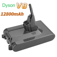 12800mAh 21.6V Battery For Dyson V8 Battery for Dyson V8 Absolute /Fluffy/Animal/ Li-ion Vacuum Cleaner rechargeable Battery...
