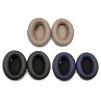 Soft Protein Leather Memory Foam Ear Pads Cushions Replacement For Sony WH-1000XM4 WH1000XM4 WH 1000 XM4 Headphones Earpads