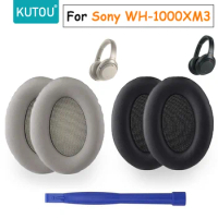 KUTOU Replacement Earpads for Sony WH-1000XM3 1000XM3 WH1000XM3 Headphones Earmuff Ear Pads Cushions Accessories Repair Parts