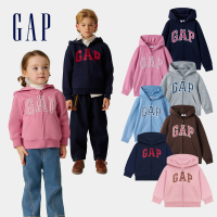 GAP 兒童裝 Logo印花/刷毛連帽外套-多款可選(646082&657348)