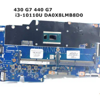 DA0X8LMB8D0 motherboard For HP ProBook 430 G7 laptop mainboard with i3-10110u i5 -10210 L77219-601 L77221-601 used