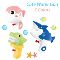 Water Gun Toys, Toys for Kid, Squirt Pistol Water Guns for Kids Toddlers, Dinosaur Shark Puffer Toy for Pool Outdoor Backyard