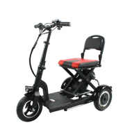 Ready to Ship Foldable Scooter 3 Wheel Electric Lightweight Kick Foot Portable Mobility Scooters For Elderly