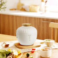 Mini Rice Cooker Mini Small Electric Rice Cooker Household Rice Cookers Ceramic Claypot Rice Cooker Steamer Cooker