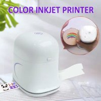 Pekoko portable color inkjet printer with handheld cartridge 1200dpi wireless connection customizable inkjet text cde logo