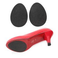 1Pair Foot Care Grip Stickers Pads Anti-Slip Self Adhesive Rubber Shoes High-Heeled Sole Protector Cover Insoles Shoe Cushion
