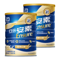 【亞培】安素優能基-穀物口味 HMB升級配方 800g x 2入(成人營養品、補充體力、三重蛋白質、任賢齊代言)