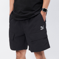 Puma Classic Cargo Shorts 男款 黑色 歐規 寬鬆 大口袋 7吋工裝 短褲 62426201