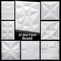 3D Plastic Mould for Tile Panel Moulds Gypsum Wall Stone Wall Art Decorative Plastic Form Wall Panel Sticker Ceiling Panel
