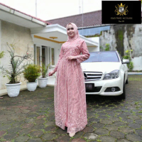 Gamis Lebaran Dan Pesta Dress Brukat Tile Mutiara Namira