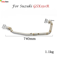 For Suzuki GSX-R150 GSX-R125 GSX150R GSX125R GSX-S150 Motorcycle Exhaust Full System Front Mid Pipe Link Muffler With DB Killer