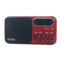 KINYO  大容量讀卡收音機 RA5516【九乘九購物網】