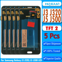 5PCS TFT2 For Samsung Galaxy J5 J500 J3 J320 LCD Display Touch Screen Digitizer Adjust For Samsung J3 J320 LCD