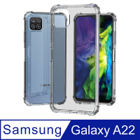 【YADI】Samsung Galaxy A22/5G/6.4吋 軍規手機空壓保護殼/美國軍方米爾標準測試認證/四角防摔/全機防震