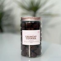 Amora’s Dark Chocolate Crunchy Cookies (Premium Edition) | Biskut Coklat Hitam Rangup Amora