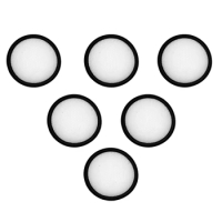 Top Sale 6Pcs Suitable For Proscenic P8 Tool 98X90x14mm Accessories Filter Vacuum Cleaner White+Black Pack Parts Useful Durable