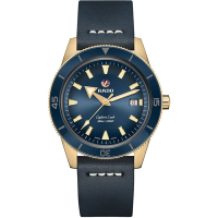 RADO 雷達錶 官方授權(R02) 庫克船長青銅自動機械腕錶 (R32504205)