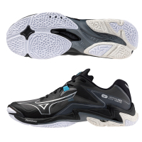 MIZUNO 美津濃 休閒鞋 男鞋 女鞋 運動鞋 排球鞋 THUNDER BLADE 黑 V1GA240052