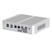 4K Mini PC,HUNSN ABM26,Intel Core I5 1035G1/1035G4/ I7 1065G7,Small Computer,Windows 11 Pro or Linux,2HD,2LAN,Optical,4G Support